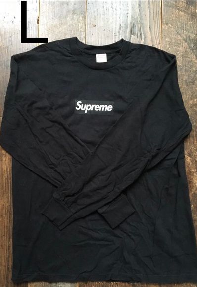 Supreme Box Logo L/S Tee "Black"