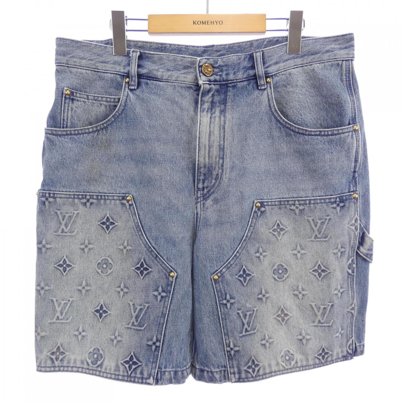 ルイヴィトン LOUIS VUITTON デニムカーペンターショーツ HPD47WY38 ショートパンツ
