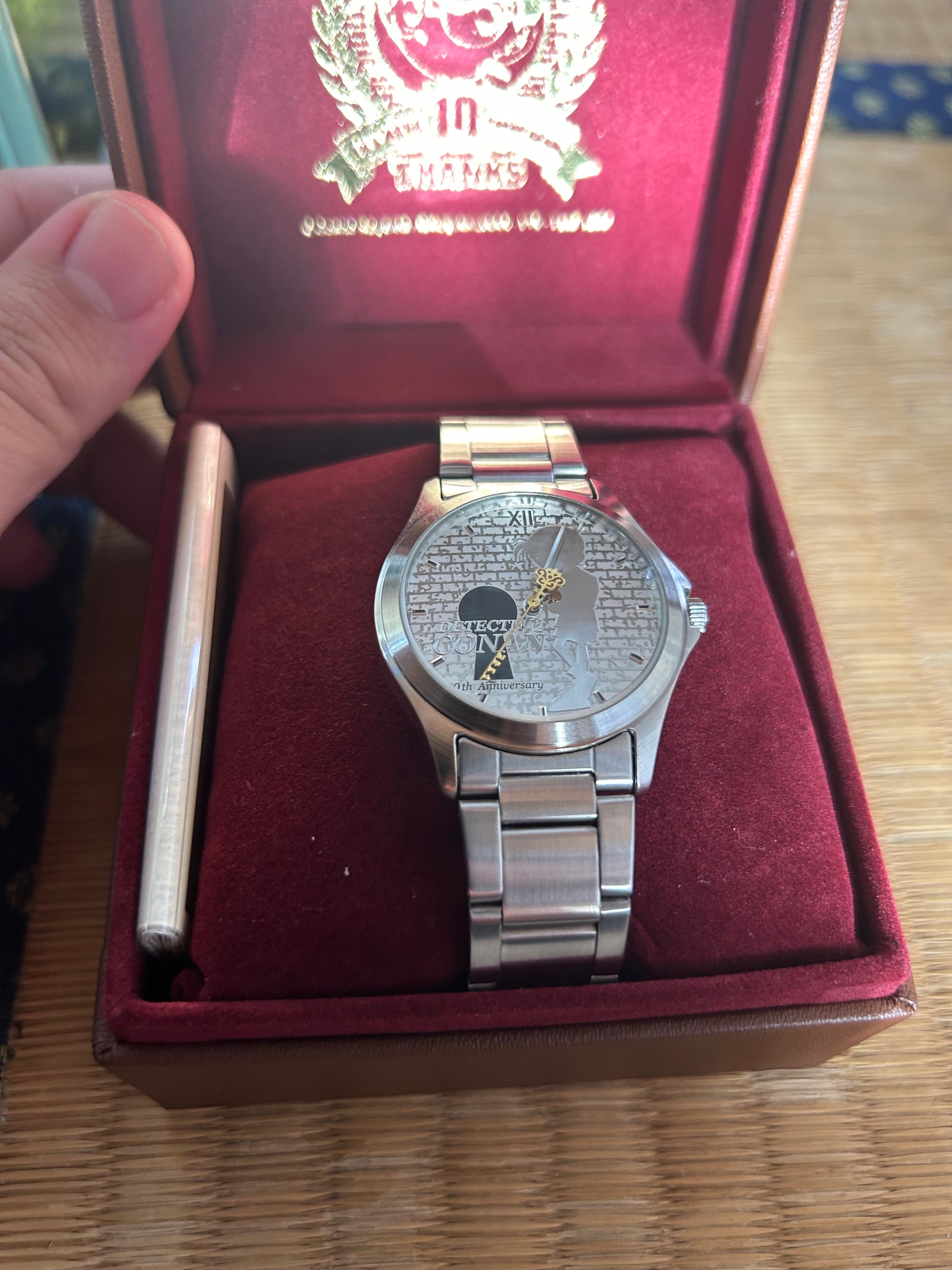 名探偵コナン 10周年記念　腕時計　限定エディション　黄金の時刻