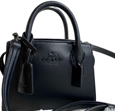 美品 COACH コーチ ミニ アンドレア キャリーオール ショルダーバッグ