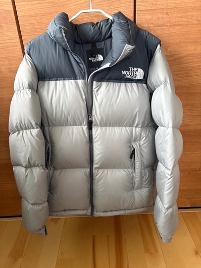 The North Face Nuptse Jacket 2022 "Vanadis Grey/Merde Grey"