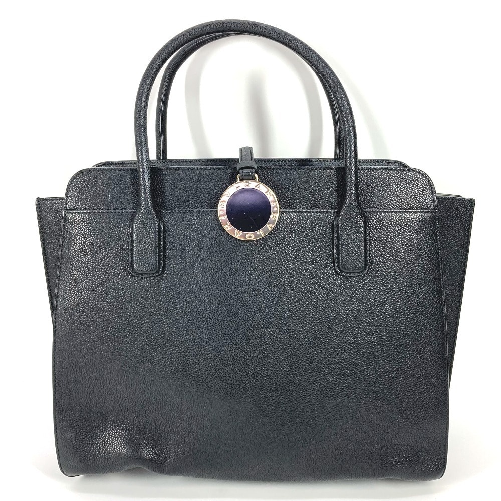 ブルガリ BVLGARI アルバ カバン 肩掛け ショルダーバッグ トートバッグ レザー ブラック