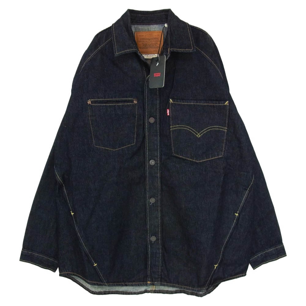 Levi's リーバイス 003MI-0002 PREMIUM デニム シャツ ジャケット インディゴブルー系 M【新古品】【未使用】【中古】