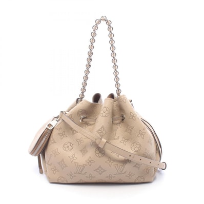 ルイ・ヴィトン LOUIS VUITTON ベラ マヒナ ガレ 2WAY ハンドバッグ バッグ レザー レディース ベージュ系 M57201 【中古】