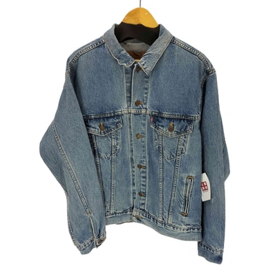 90S USA製 ボタン裏715 70507-0389 デニムジャケット【1142430519949】