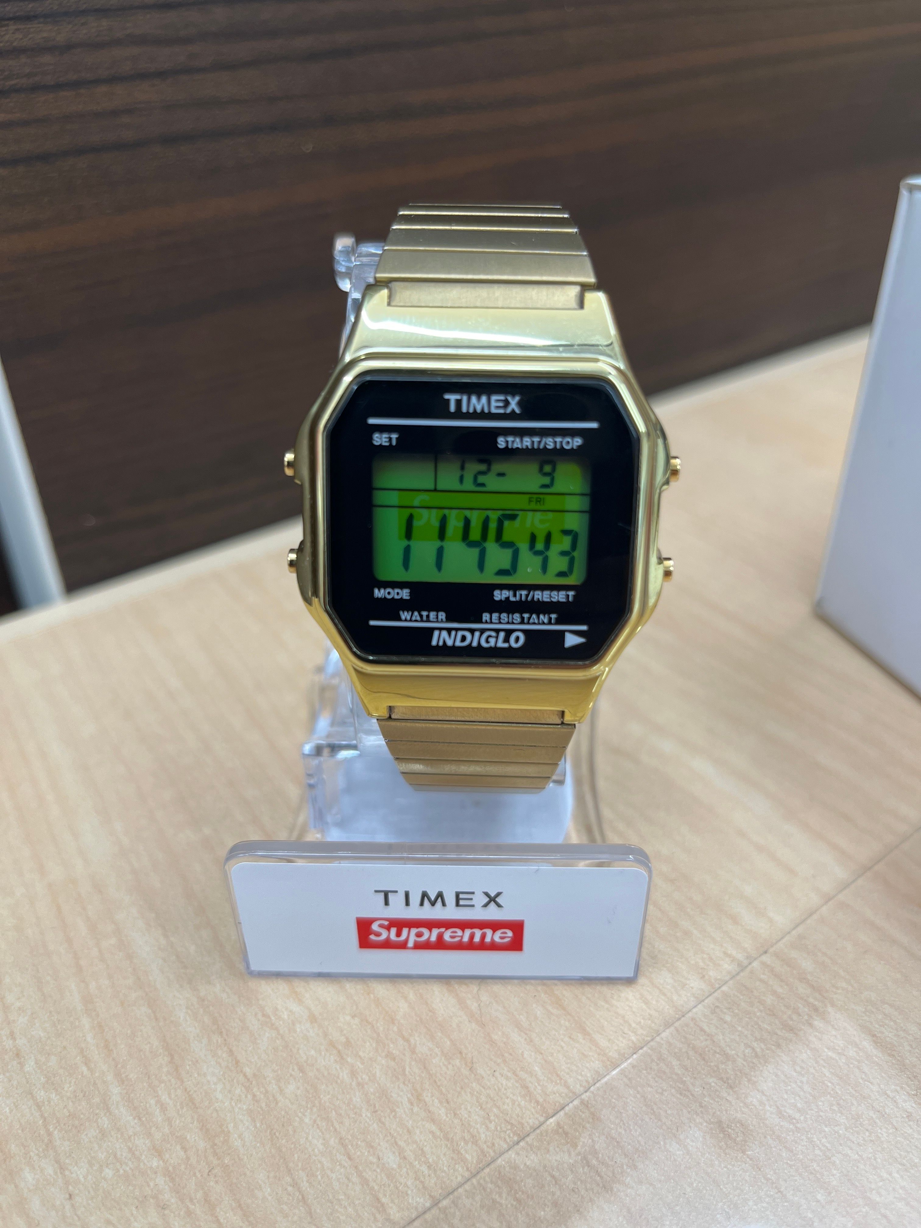 Supreme / Timex® Digital Watch "Gold"