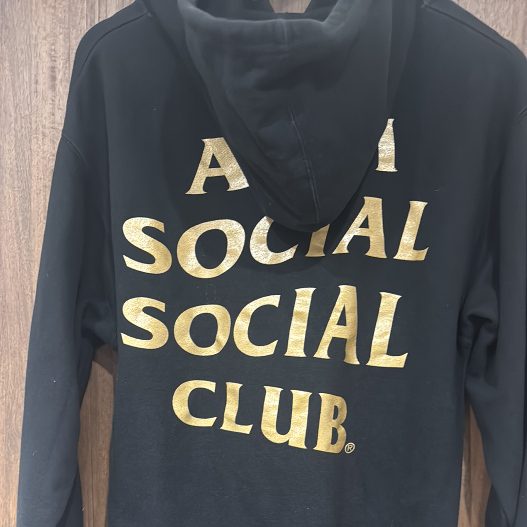 ANTI SOCIAL SOCIAL CLUB (Japan Only) Congrats Hoodie "Black" (FW20)