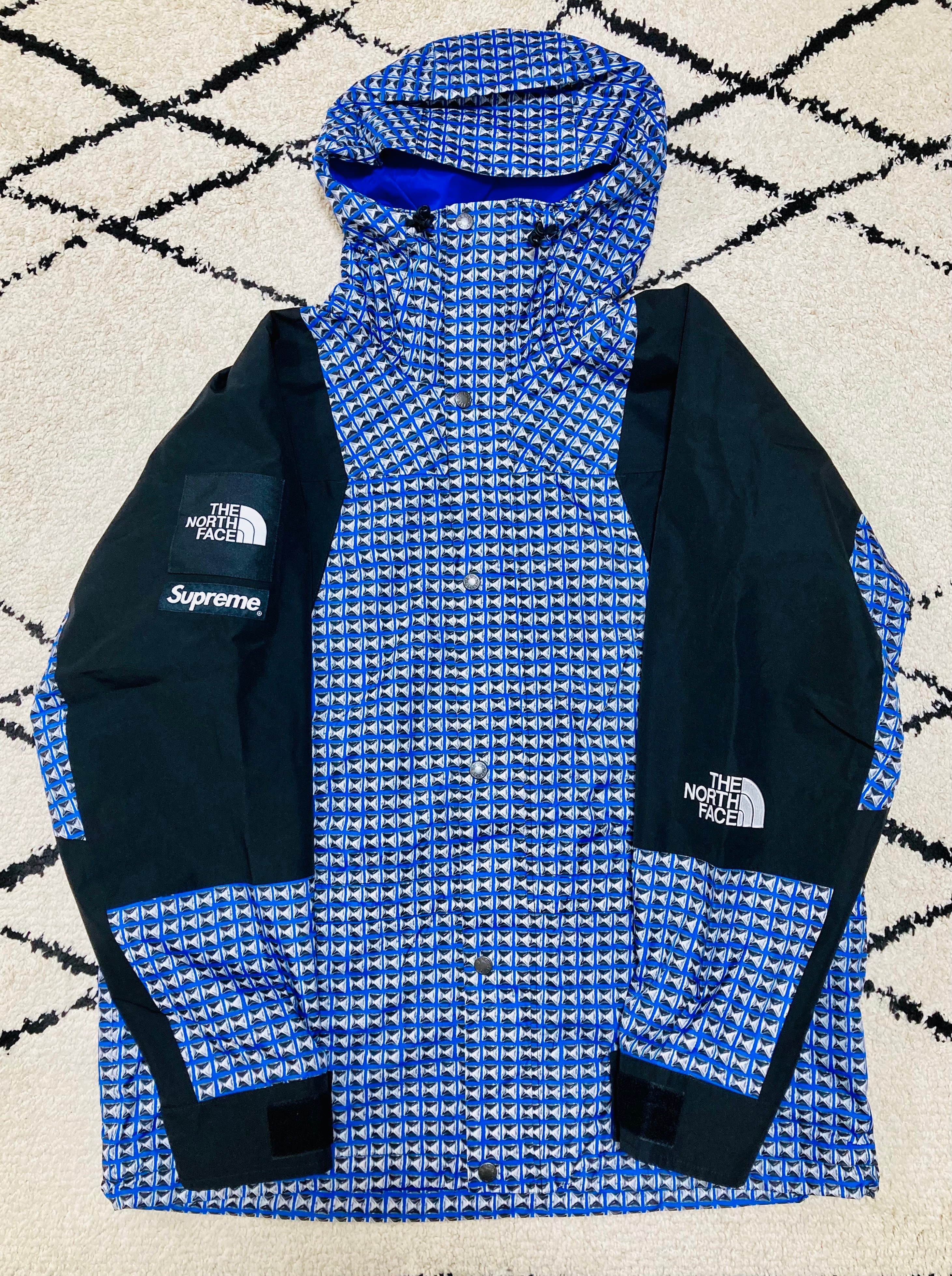 Supreme x The North Face Studded Mountain Light Jacket "Royal"