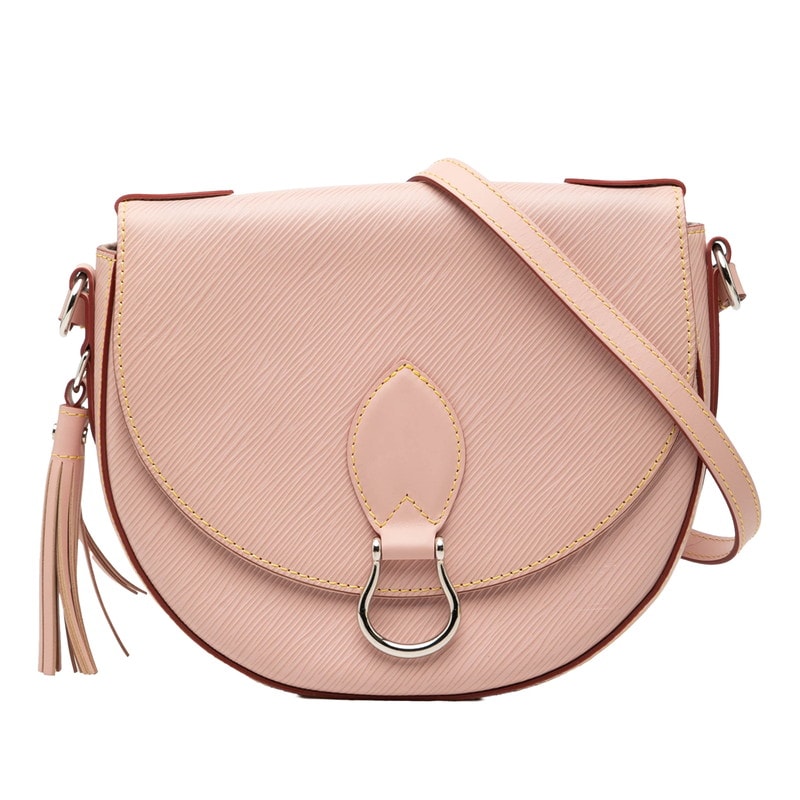 ルイ ヴィトン エピ サンクルー 斜め掛け ショルダーバッグ M54155 ローズバレリーナ ピンク レザー レディース LOUIS VUITTON 中古