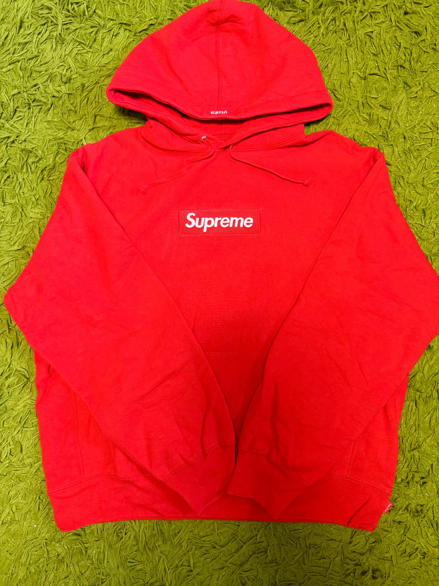 Supreme Box Logo Hooded Sweatshirt "Red" (23FW)