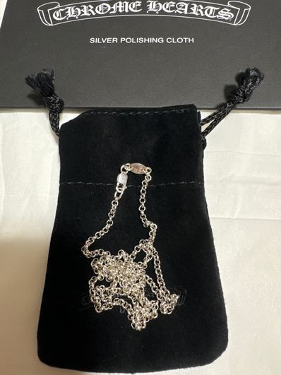 Chrome Hearts Roll Chain Necklace "Silver"