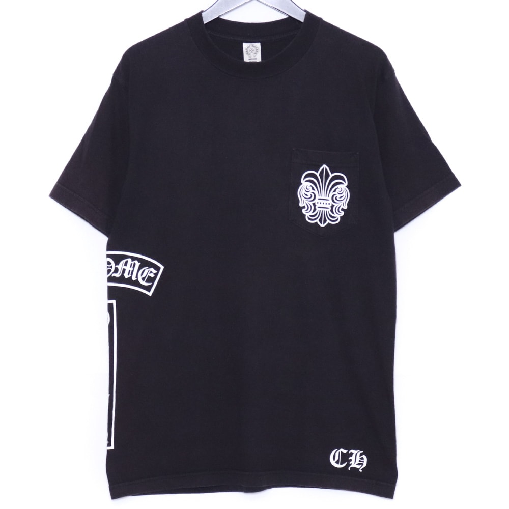 Chrome Hearts OLD BS Flare T-Ber Pocket T-Shirt "Black"