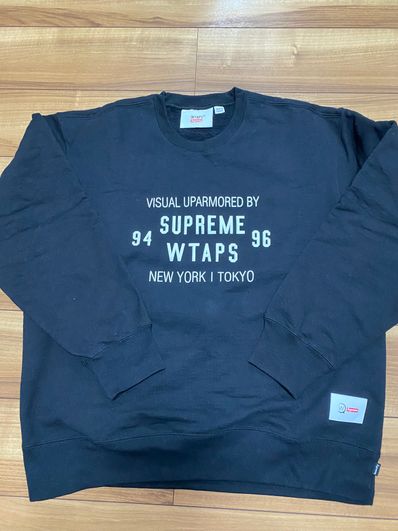 Supreme / WTAPS Crewneck "Black" 21274SPD-CSM03S