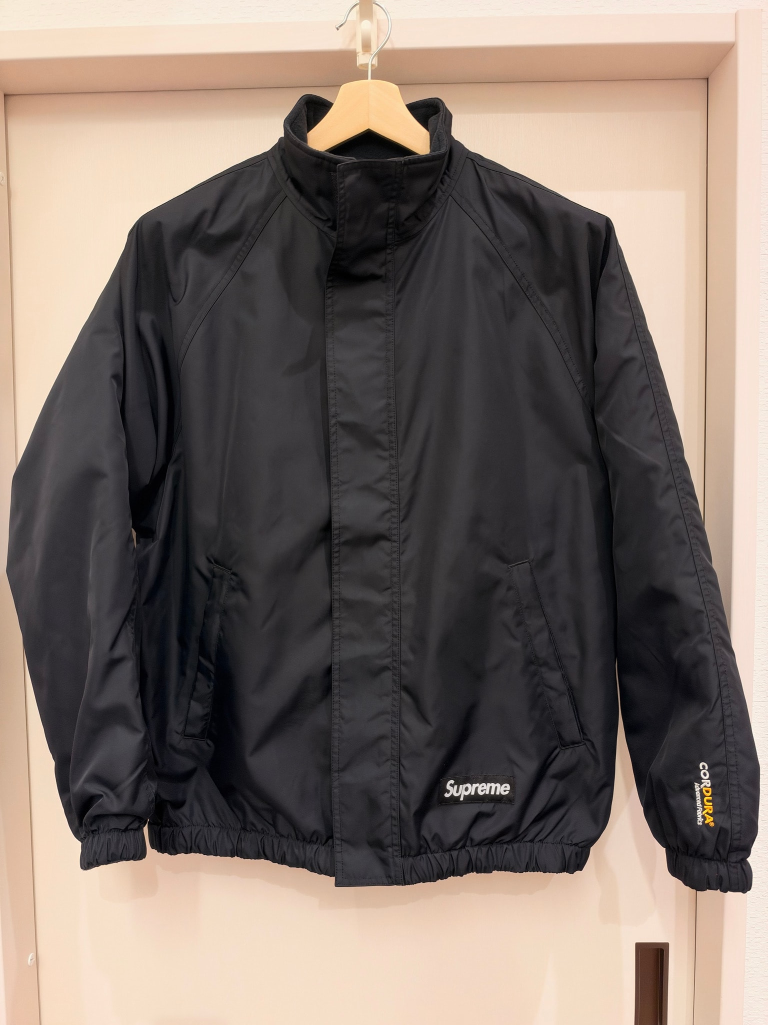 Supreme Polartec Reversible Track Jacket "Black"