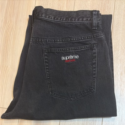 Supreme Baggy Jean (25FW) "Black"