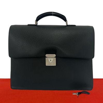 LOUIS VUITTON ルイヴィトン ロブスト 2 タイガ レザー ビジネスバッグ ブラック
35344