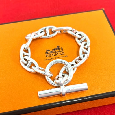 HERMES エルメス シェーヌダンクル GM 12コマ ブレスレット シルバー925 ブレスレット シルバー
45998