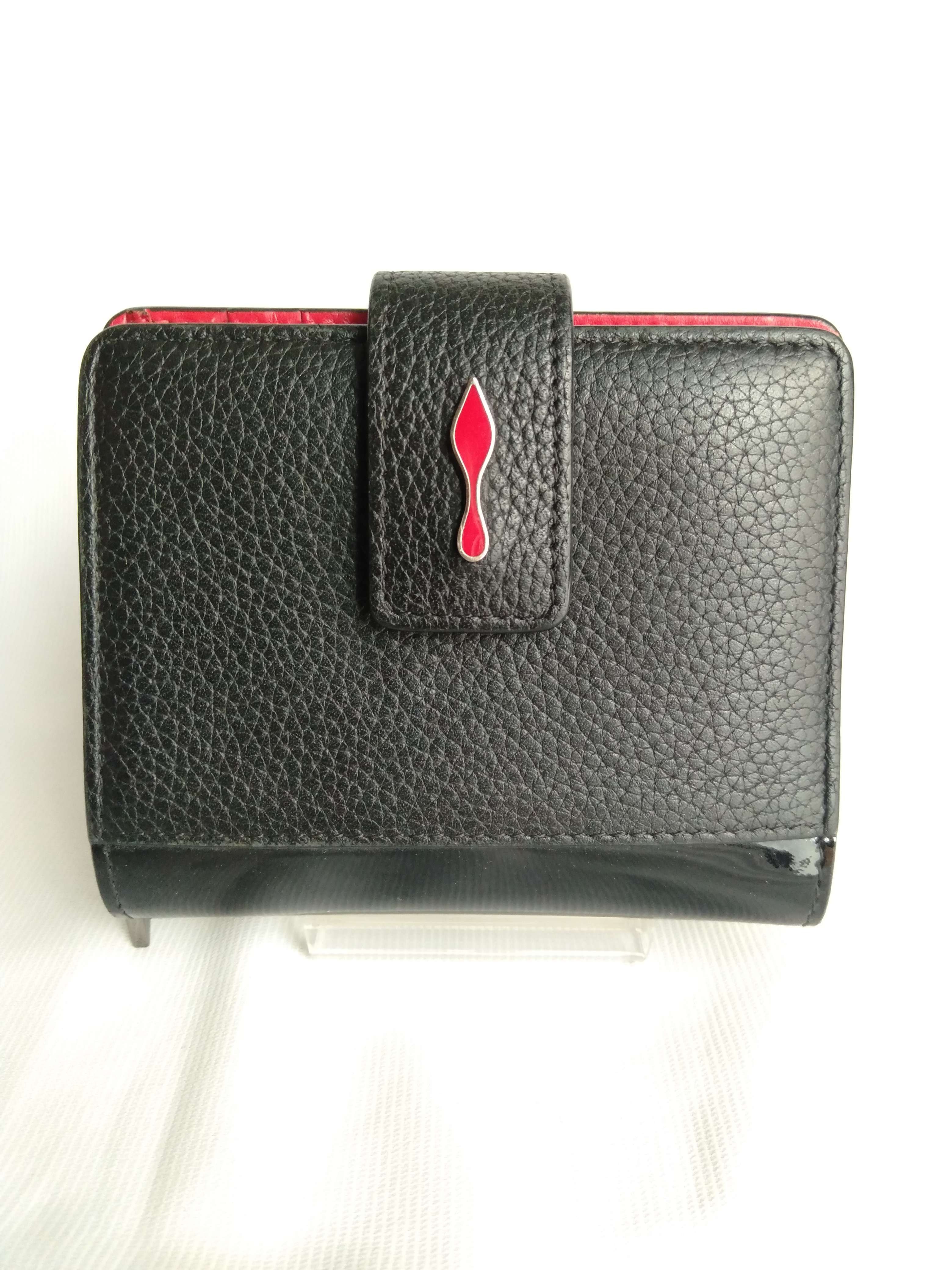 Christian Louboutin Paloma Mini Wallet "Black"