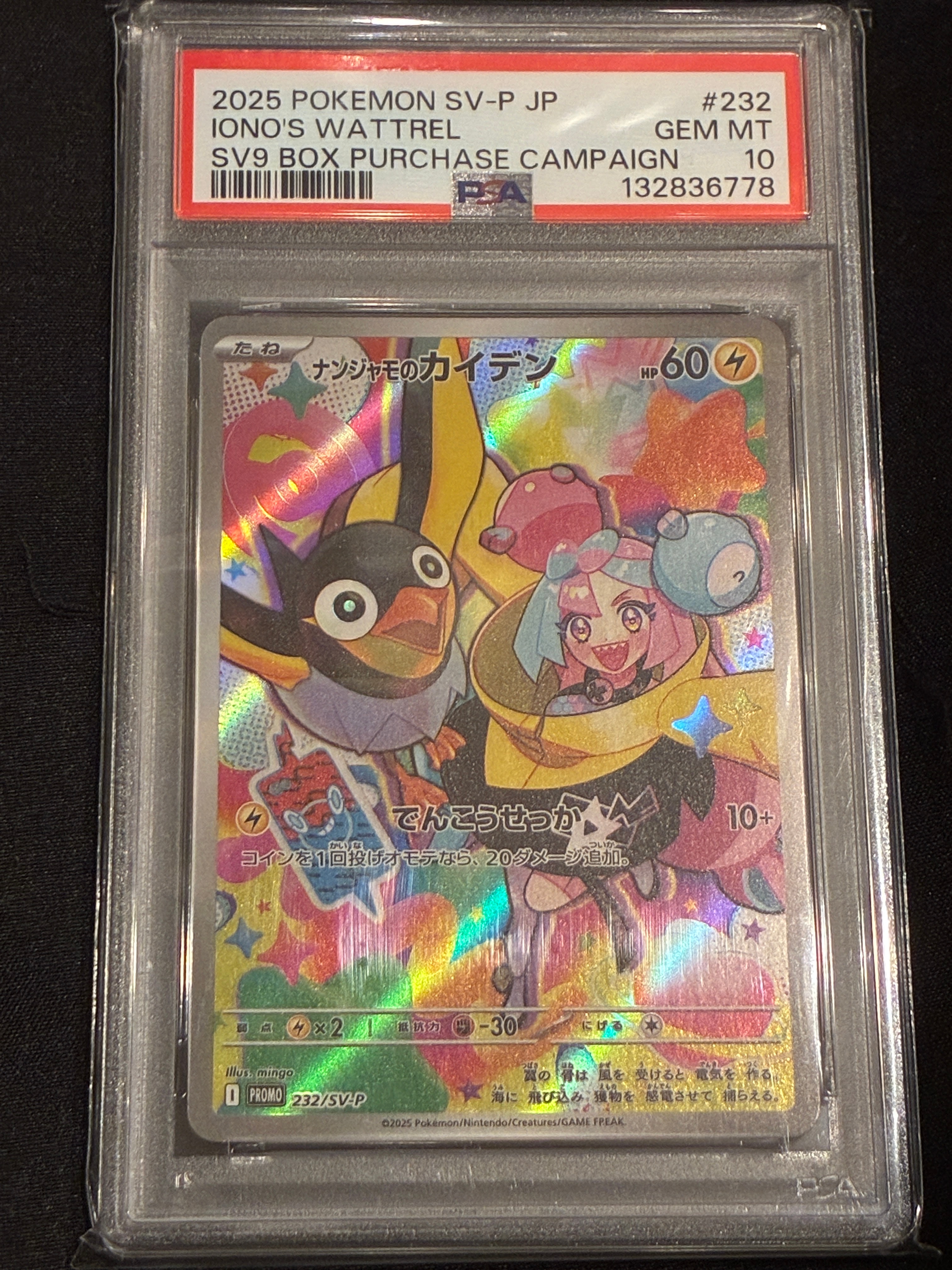 ナンジャモのカイデン P [SV-P 232](プロモーションカード「拡張パック