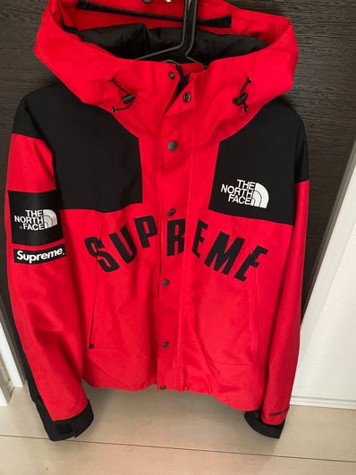Supreme x The North Face Arc Logo Mountain Parka "Red"