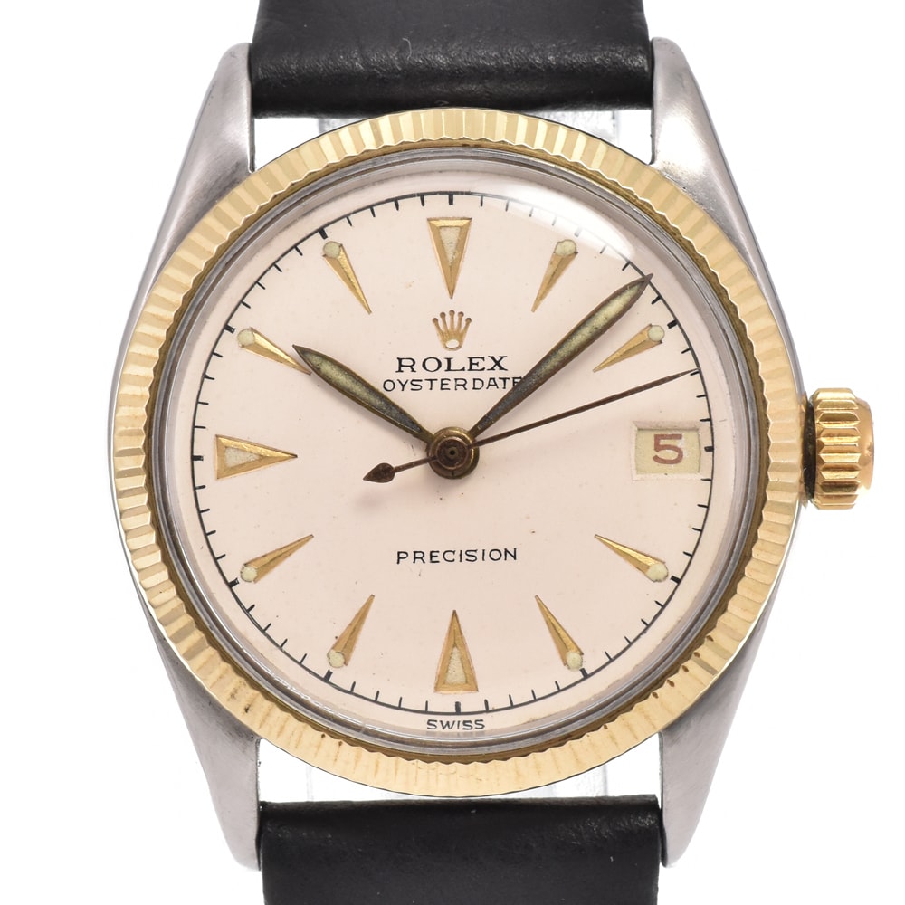 ロレックス ROLEX 6466 ヴィンテージ オイスターデイト プレシジョン Cal.740 手巻き メンズ A#146718