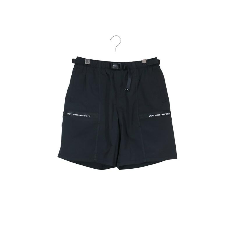 WTAPS SPSS2001 / Shorts / Poly. Tussah "Black"
