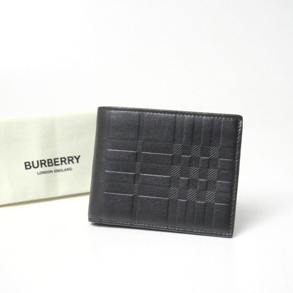 B (目立った傷や汚れなし)】BURBERRY バーバリー 二つ折り財布