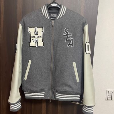 WIND AND SEA x HYSTERIC GLAMOUR Stadium Jumper "Gray"