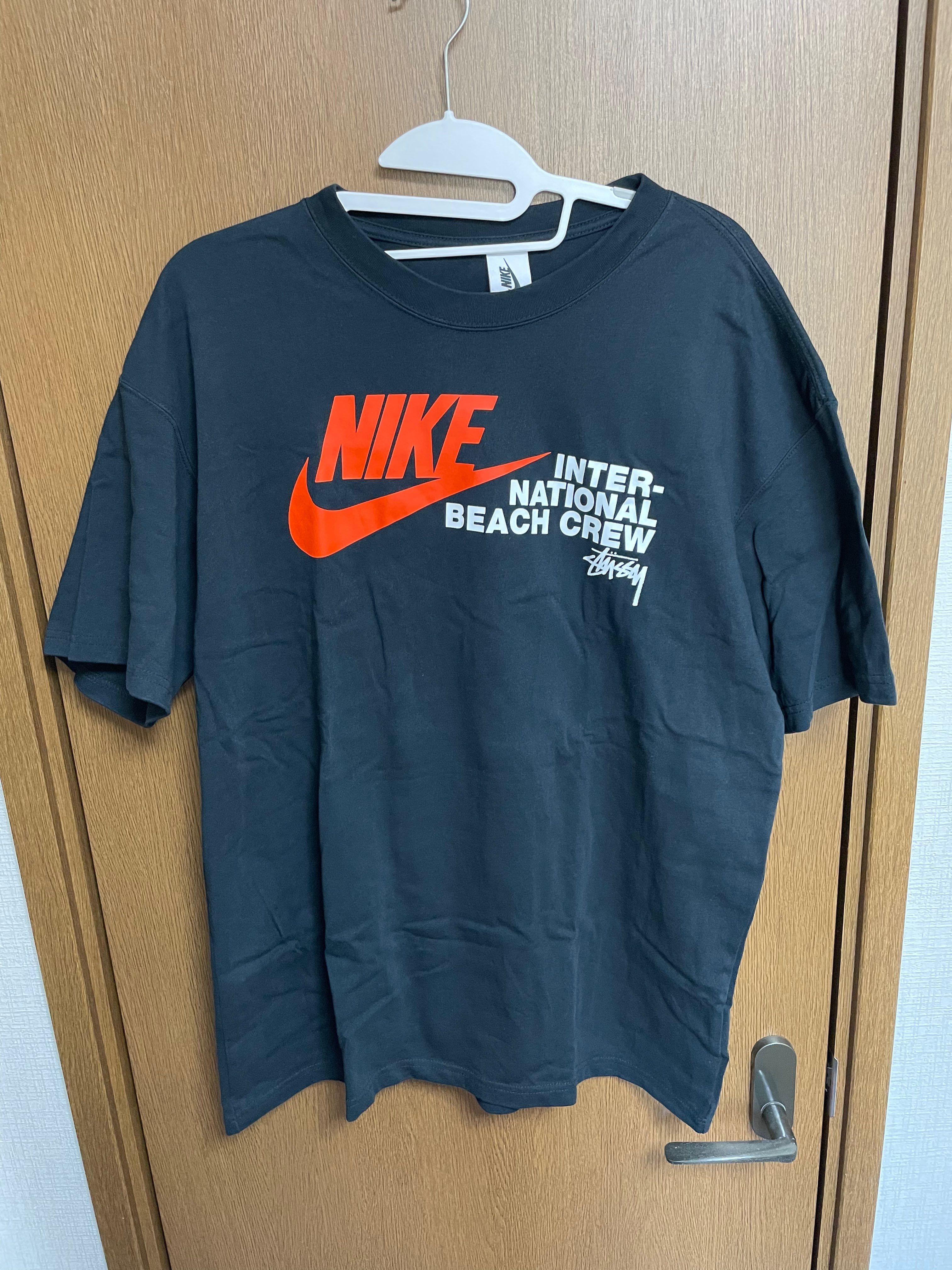 Nike x Stussy International Beach Crew T-Shirt "Black"