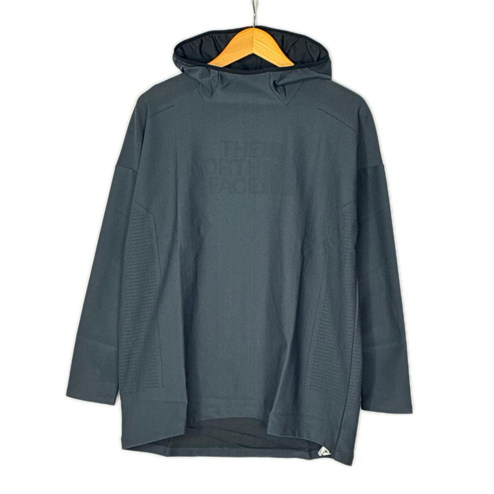 THE NORTH FACE ザノースフェイス ロングスリーブエンジニアードスパイラルフーディ M レディース NTW62072 グレー