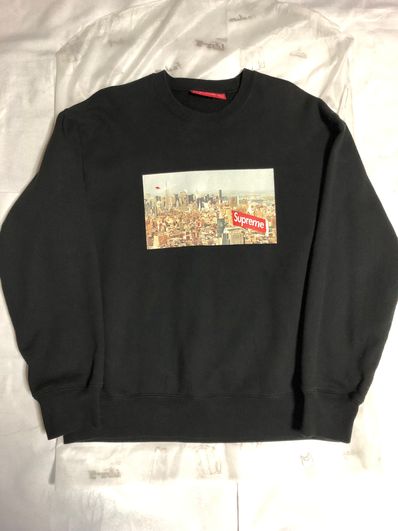 Supreme Aerial Crewneck "Black"