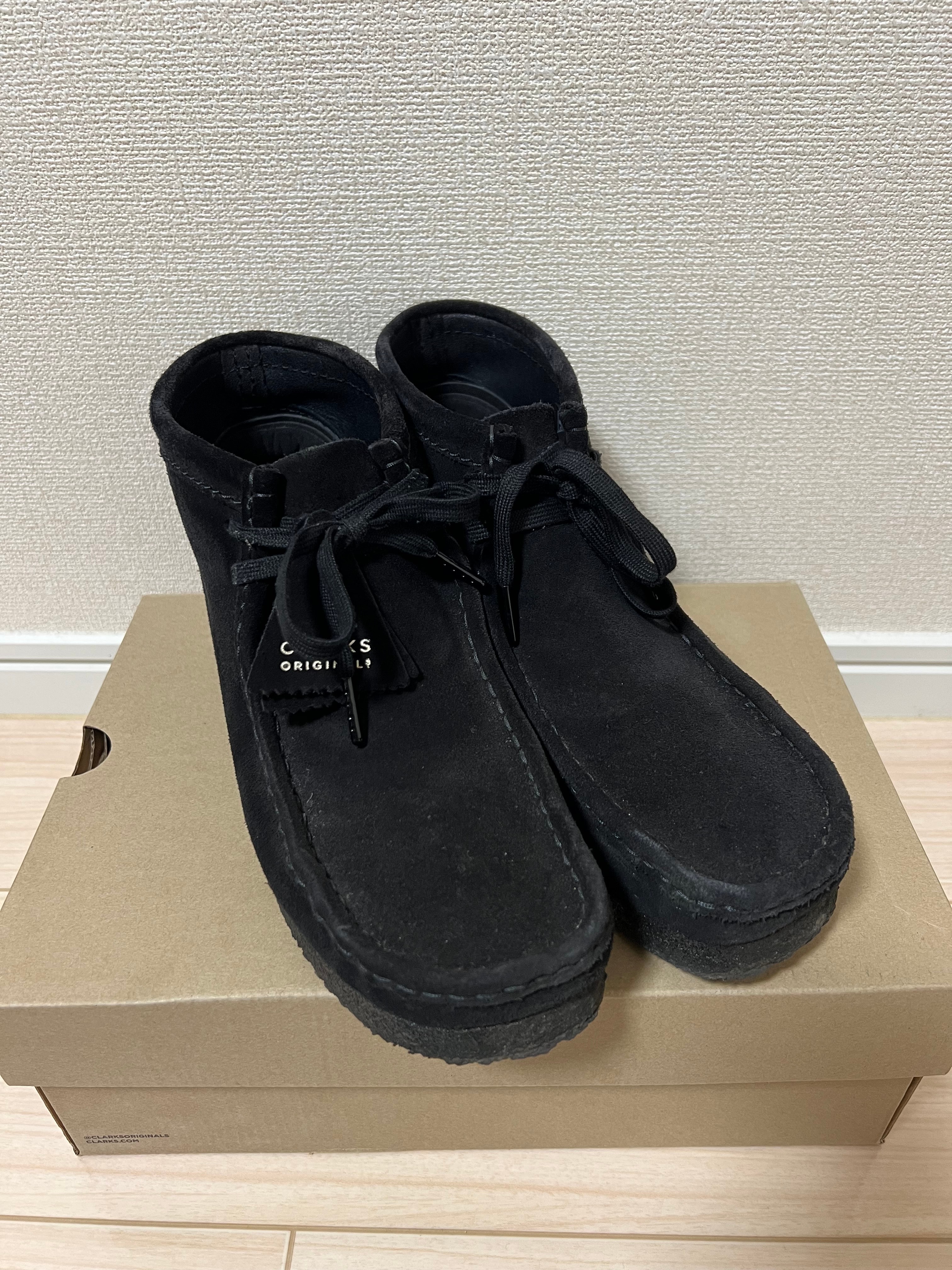 CLARKS オリジナルズ ブラックブーツ