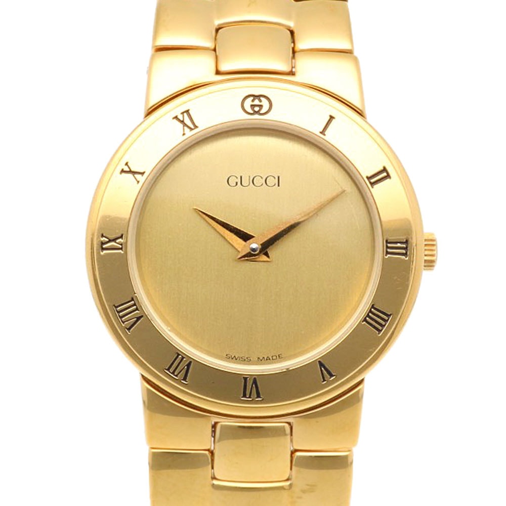 グッチ 腕時計 時計 GP 3300.2.L クオーツ レディース 1年保証 GUCCI  中古