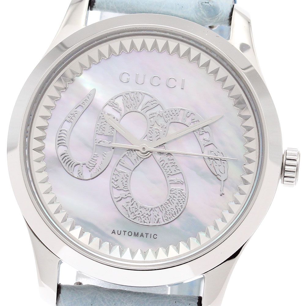 ☆極美品 グッチ Gタイムレス 126.4/YA1264113 メンズ 【中古】