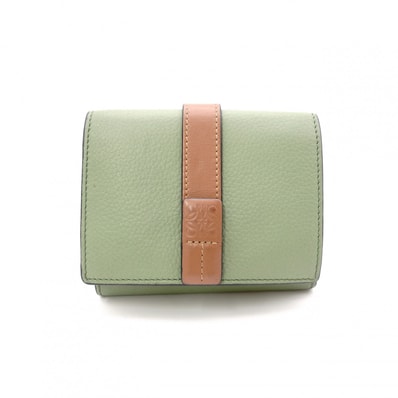 ロエベ スモール バーティカル ウォレット三つ折り財布 レディース