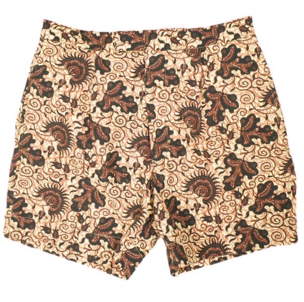 BEAMS PLUS x KOMATSU ビームスプラス 小松マテーレ 別注 バティックワイドショーツ 11-25-1741-139 S ベージュ 1タック ショートパンツ ボトムス g25947