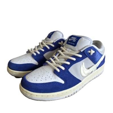 NIKE ナイキ フライ ストリートウェア SB Dunk Low ""Gardenia"" ダンク ロー ガーデニア 9.5 27.5cm スニーカー DQ5130-400 ホワイト ブルー メンズ【中古】