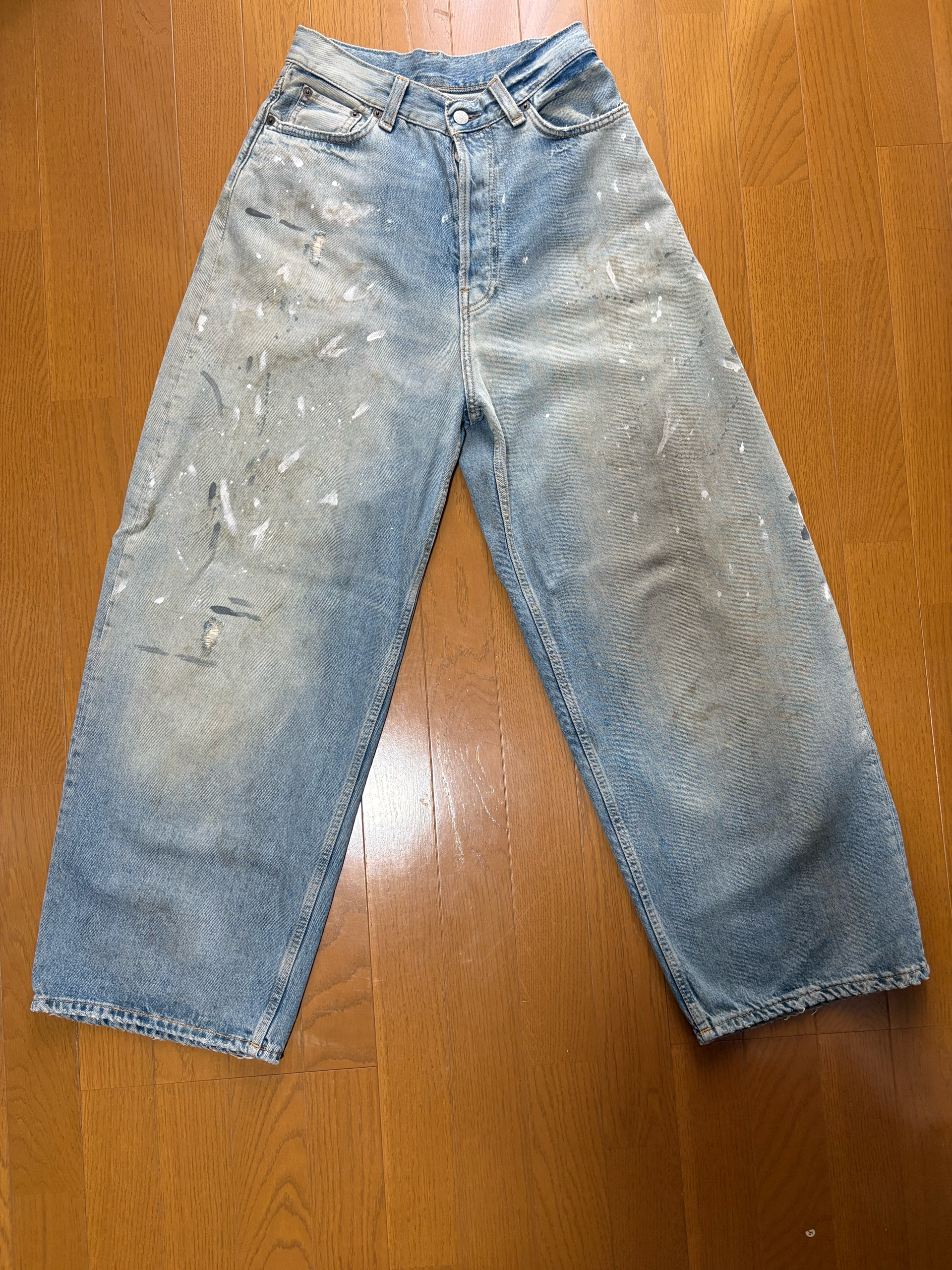 Acne Studios Super Baggy Fit Jeans "Light Blue"
