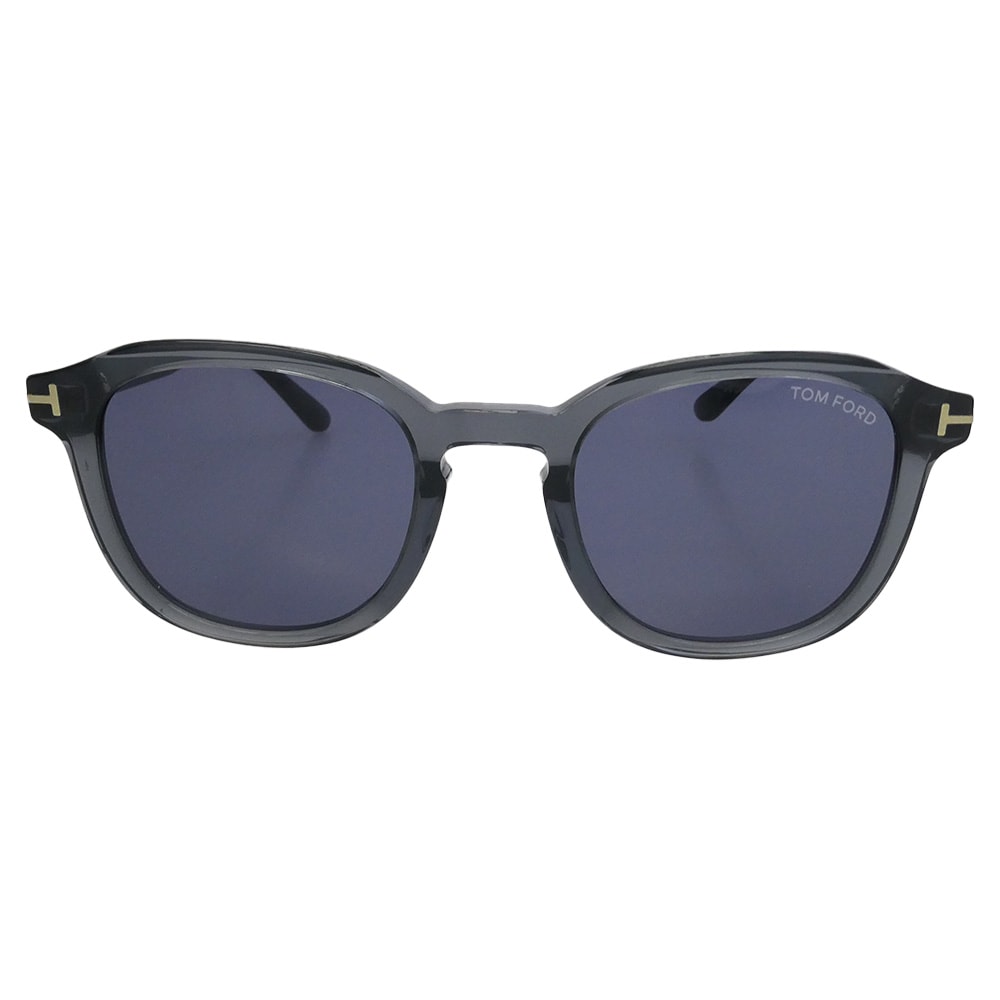 TOM FORD トムフォード TF975-K ウェリントン サングラス アイウェア グレー系 クリア系 52□23 145【中古】