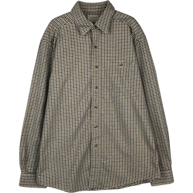 古着 90~00年代 エルエルビーン L.L.Bean 長袖 フランネルチェックシャツ メンズM相当/eaa477659