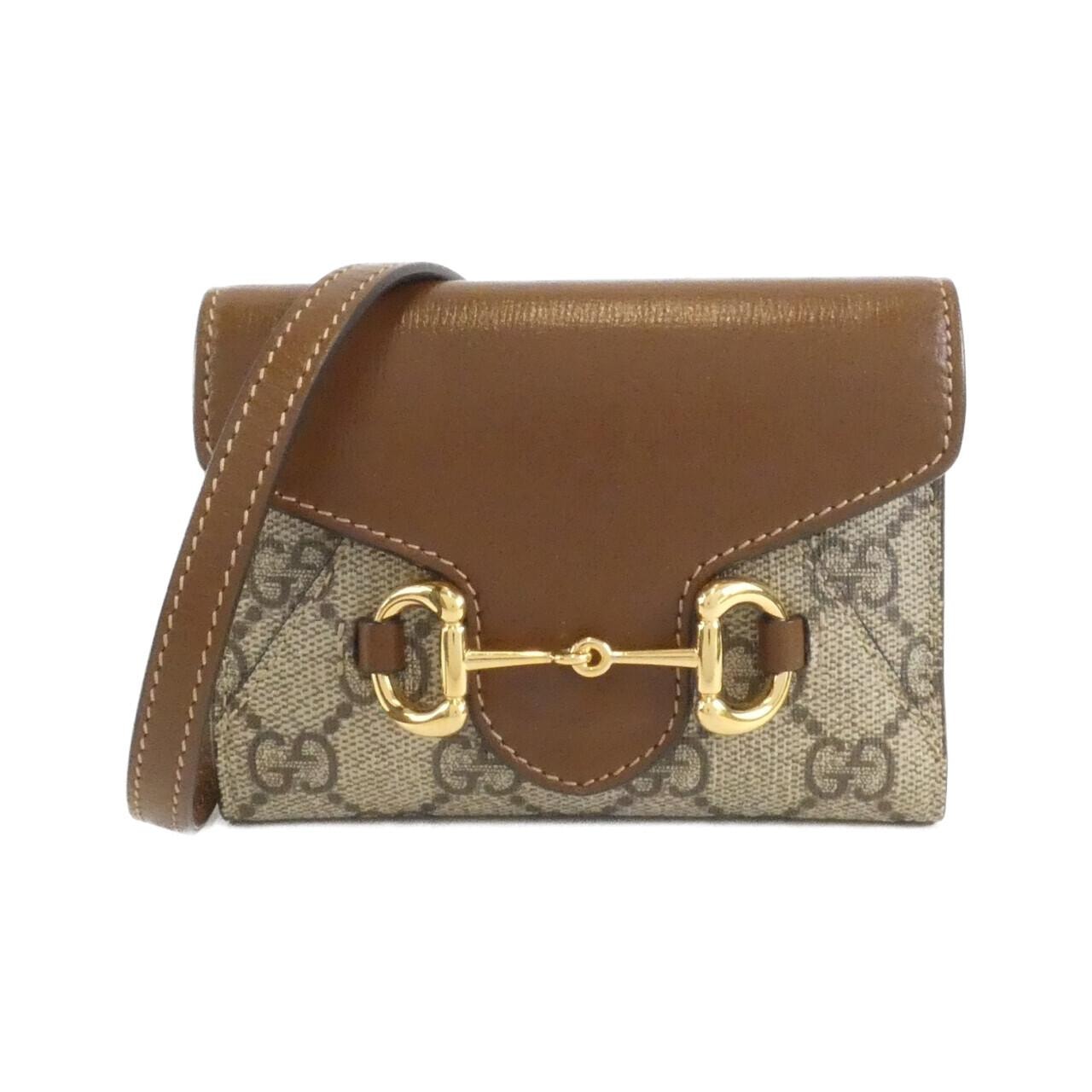 グッチ グッチ ホースビット 1955 699761 92TCG チェーンウォレット