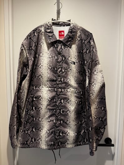 Supreme x The North Face Taped Seam Coaches Jacket "Black"