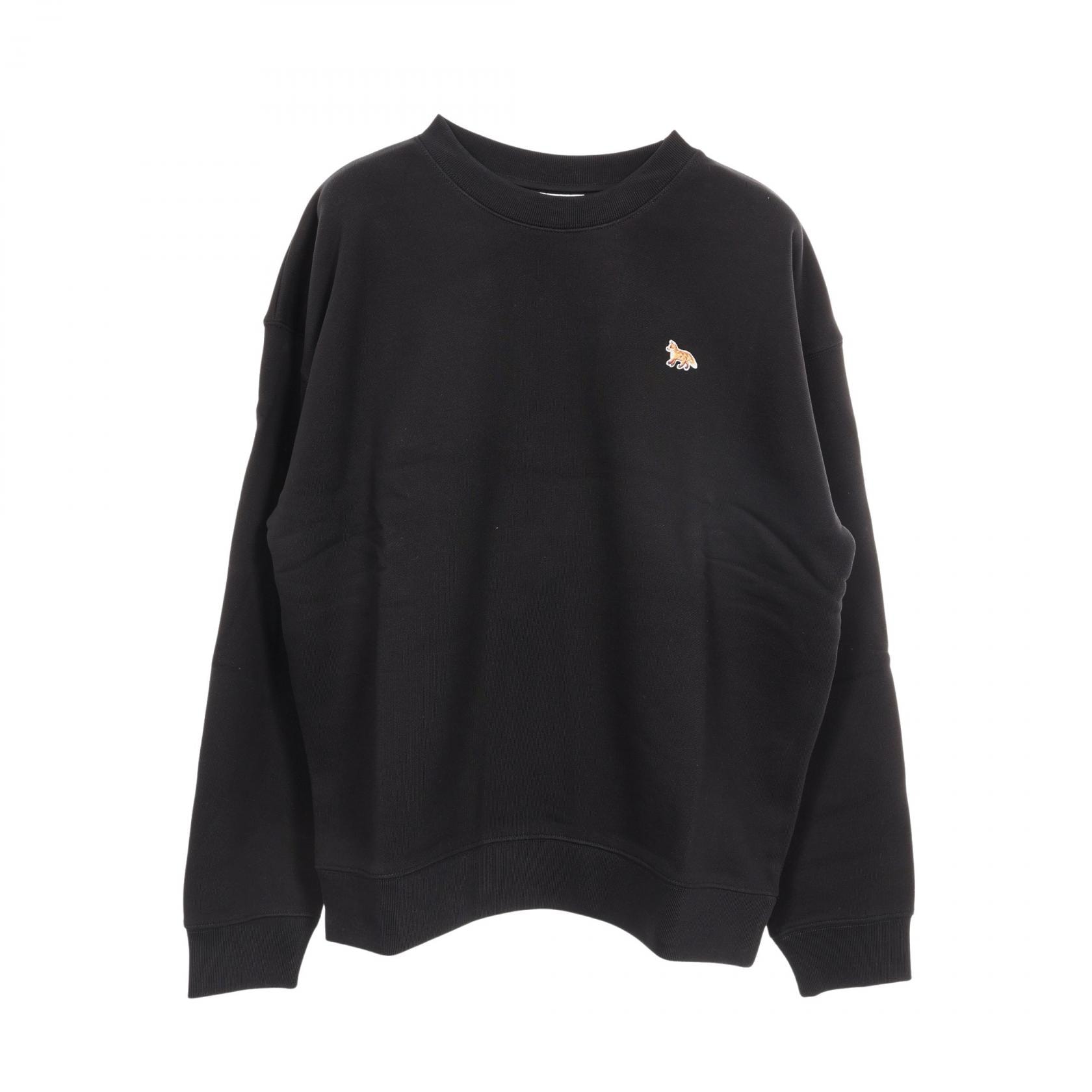 メゾンキツネ MAISON KITSUNE BABY FOX COMFORT SWEATSHIRT スウェット 衣料品 トップス コットン レディース ブラック系 PW00307KM0341P199M 【新品】