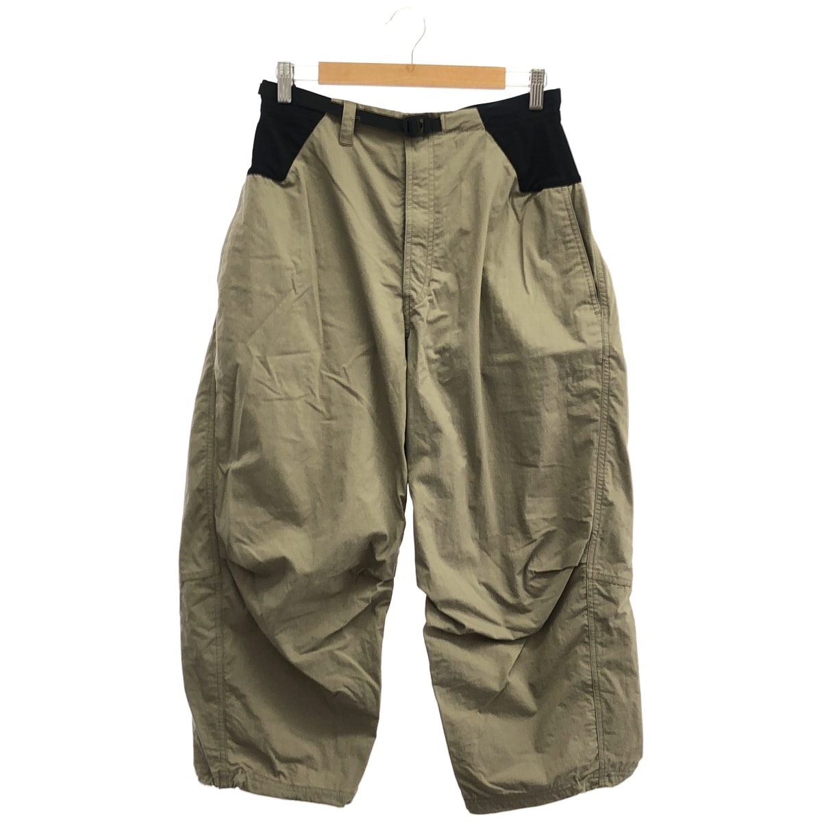 ノースフェイス 24年製 NB82463 ベージュ×ブラック ジップフライ エンライドパンツ L