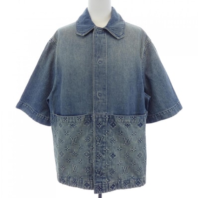 ルイヴィトン LOUIS VUITTON ショートスリーブデニムワークウエアシャツ HOS46WY38 デニムジャケット