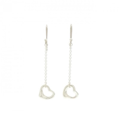 ティファニー オープンハート ドロップ ピアス