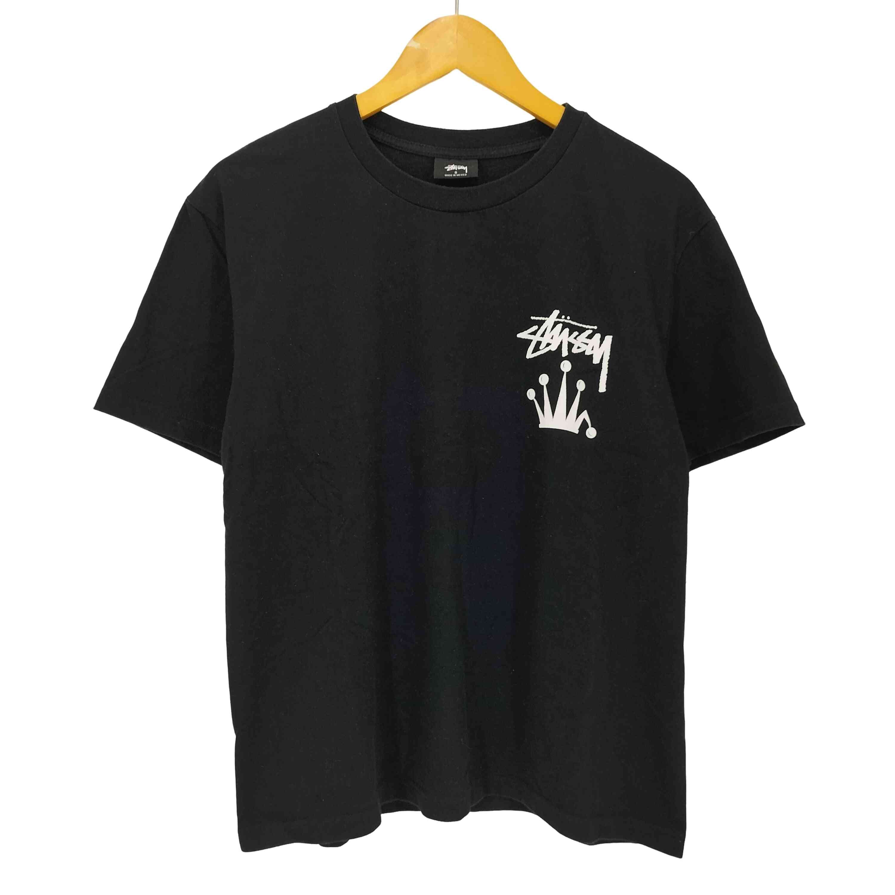 CROWN TEE クラウン プリント S/S クルーネック Tシャツ【1143897426863】