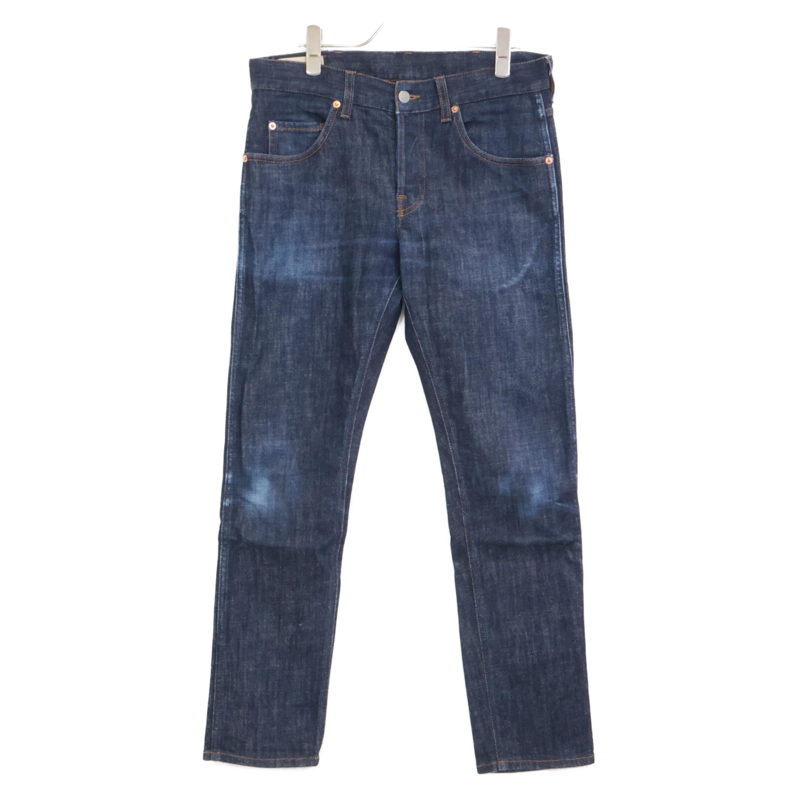 グッチ 408637 XDBB6 ｲﾝﾃﾞｨｺﾞ ﾃﾞﾆﾑﾊﾟﾝﾂ 30