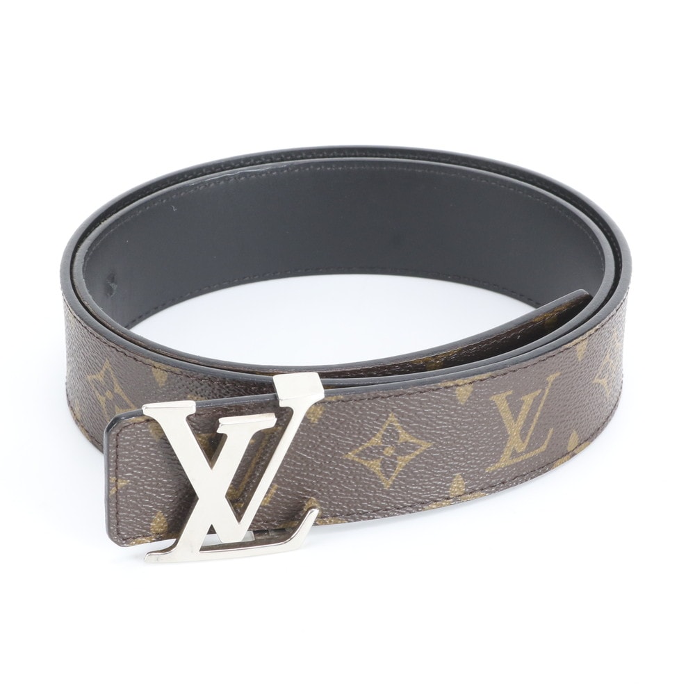 ■美品 ルイヴィトン モノグラムサンチュール LV イニシャル リバーシブル