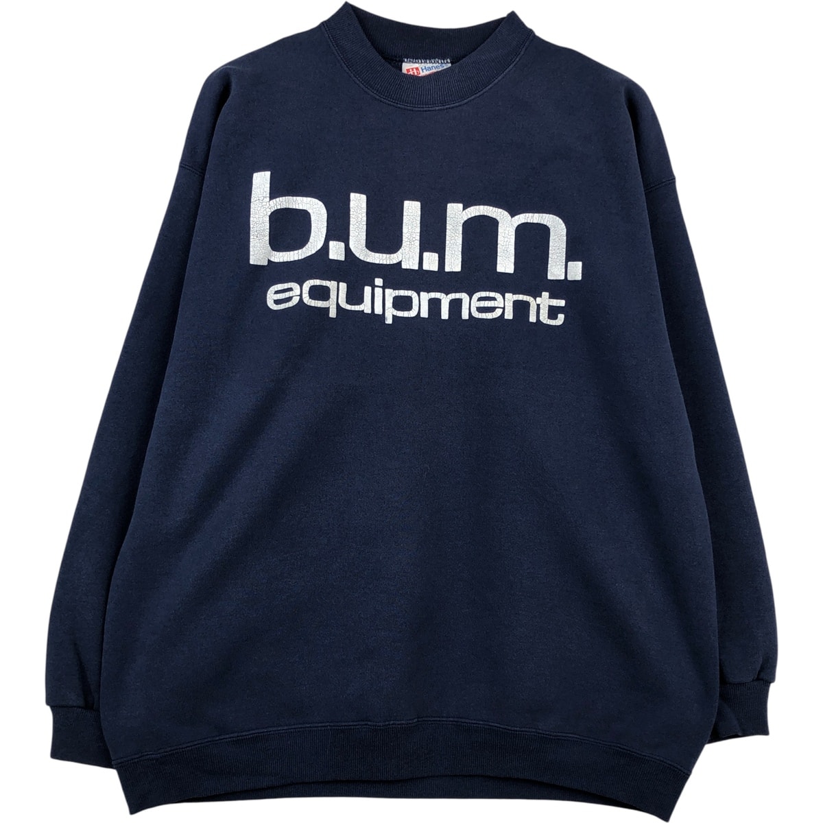 古着 90年代 ヘインズ Hanes HEAVY WEIGHT プリントスウェットシャツ トレーナー メンズXL相当 ヴィンテージ/eaa612167